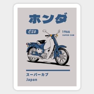 Honda C50 Japan Sticker